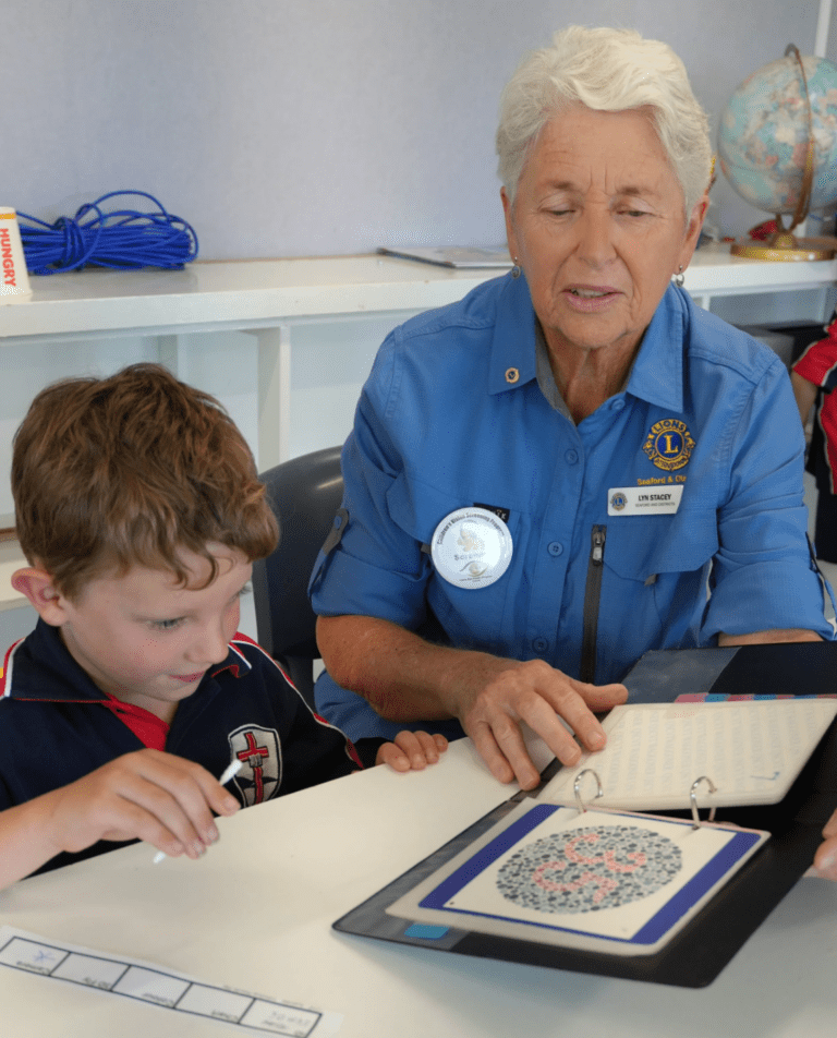 Lions Eye Health Program vision screening