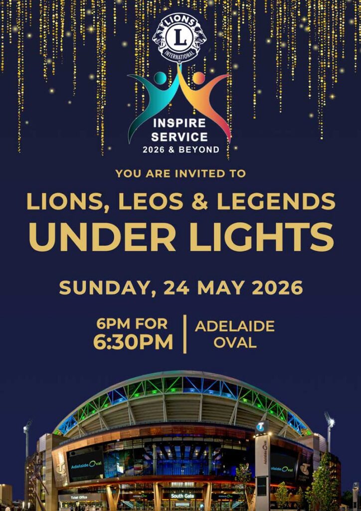 Lions, Leos & Legends Under Lights Convention Dinner